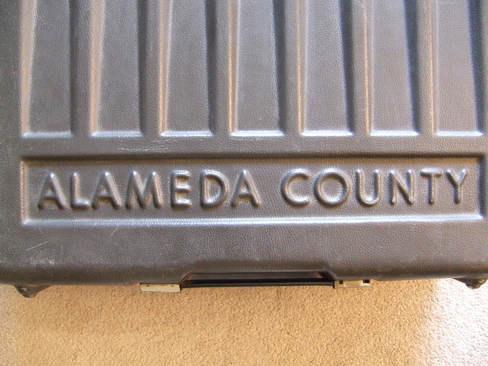 Ballot box in Alameda County, California