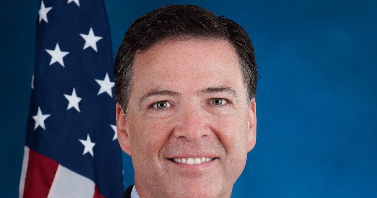 James Comey in his official FBI portrait