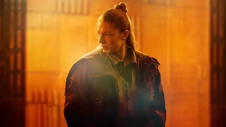 Hunter Schafer as Cora in Blade Runner 2099