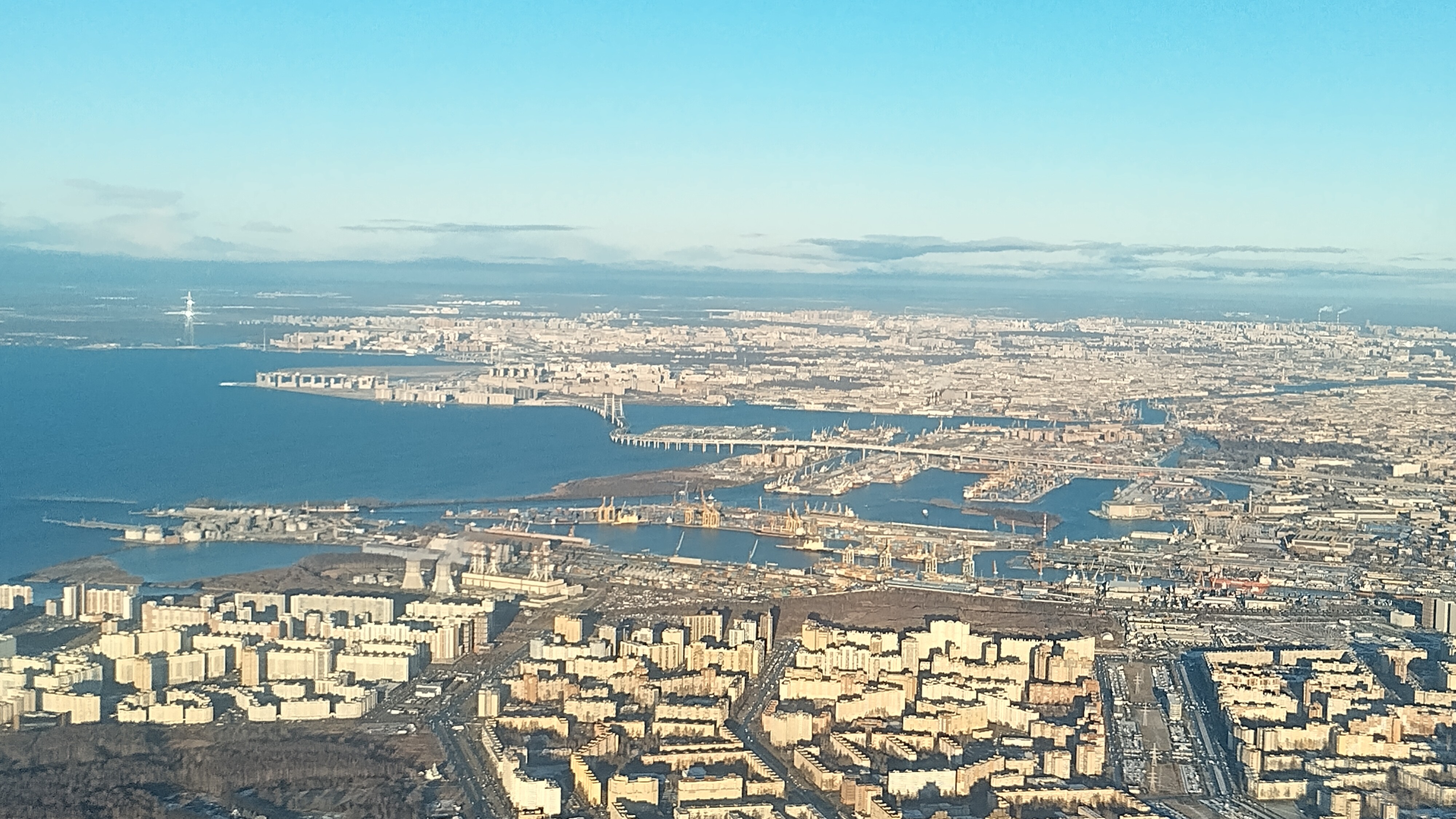 The Port of St. Petersburg, where the city’s oil terminal is located